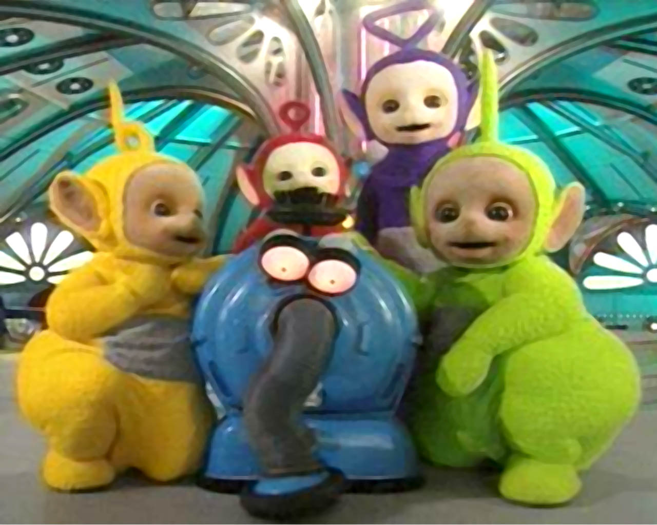 Costume Teletubbies Reflections On Leisure Doing Under A