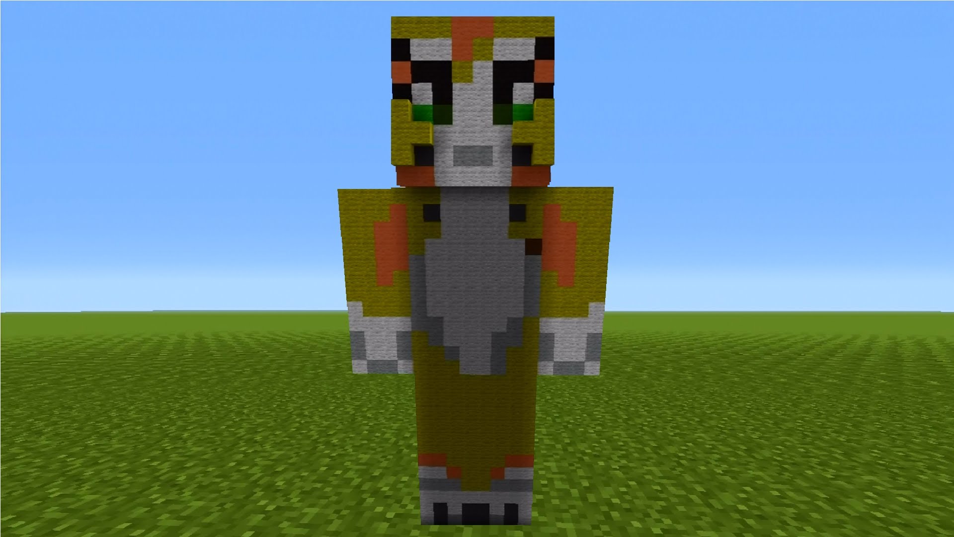 Minecraft How To Make A Stampylonghead Statue