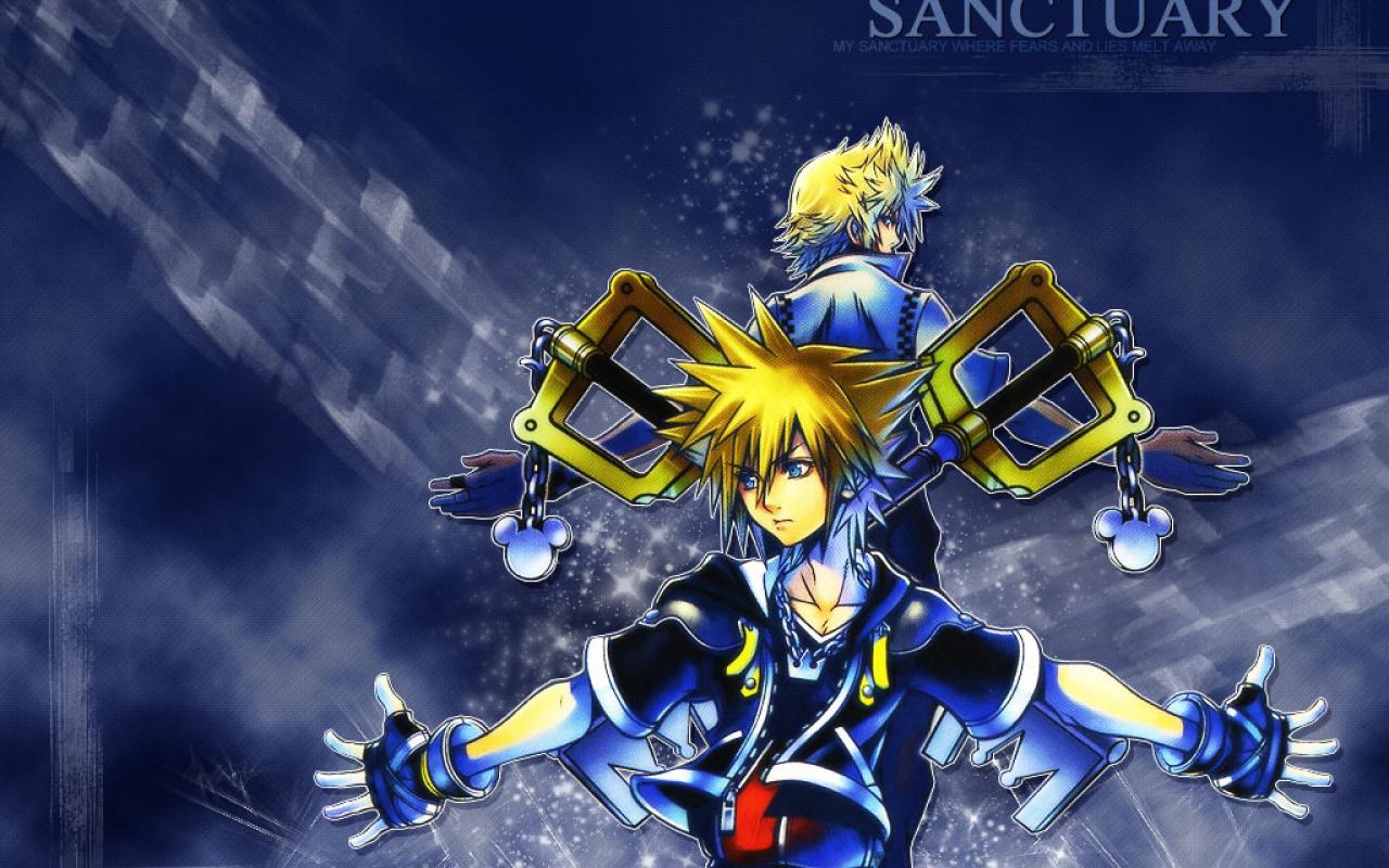 Kingdom Hearts Roxas Sora Wallpaper Hq