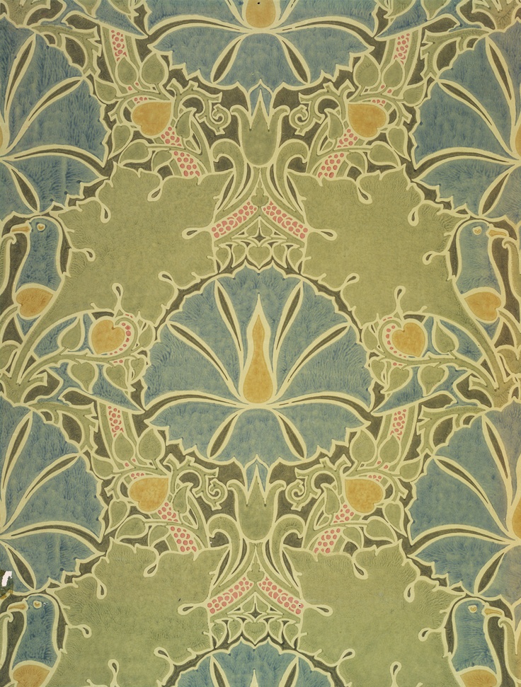 William Morris Wallpaper Design Victoria And Albert Museum