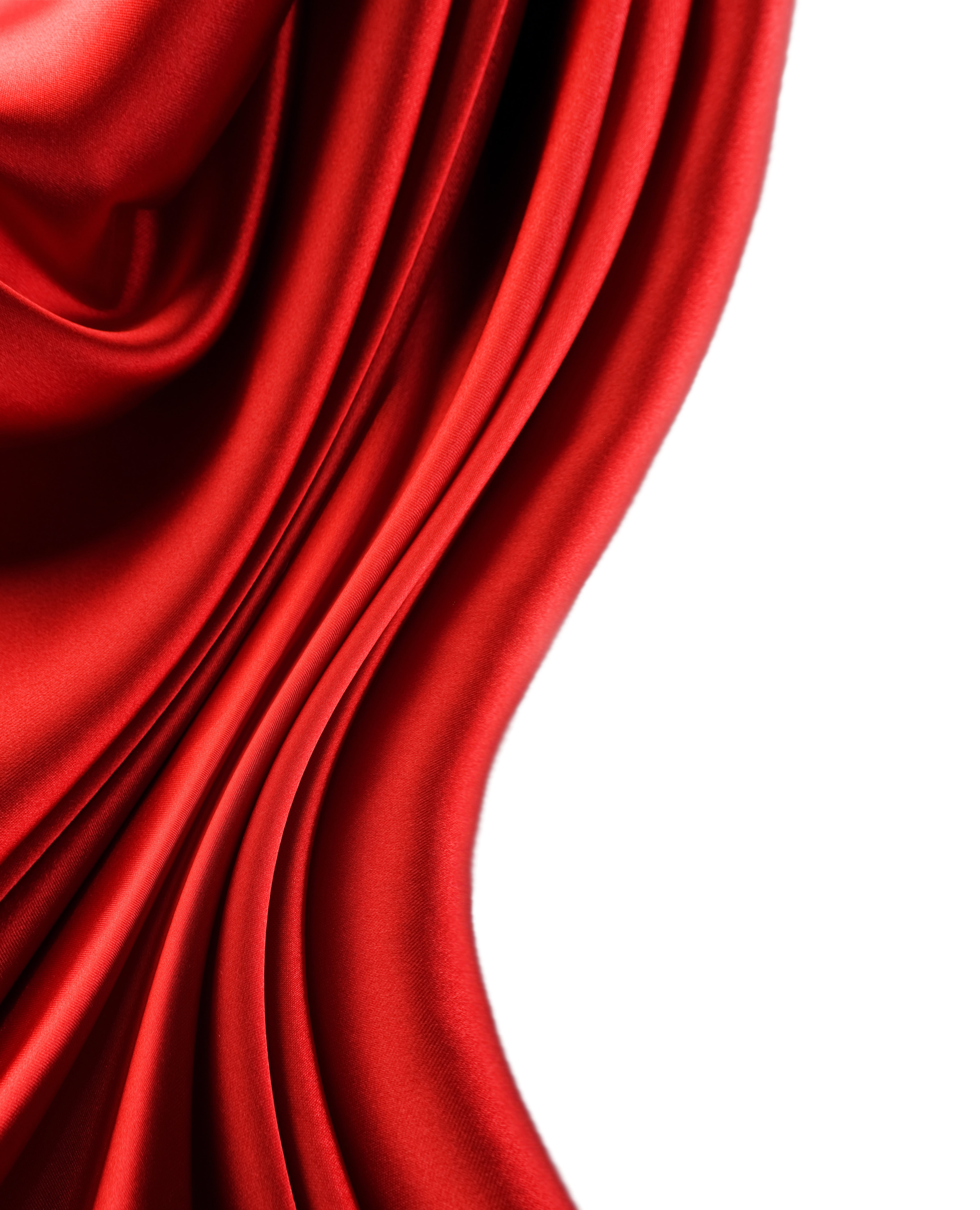 Cloth Background Silk Photo Texture Red Satin