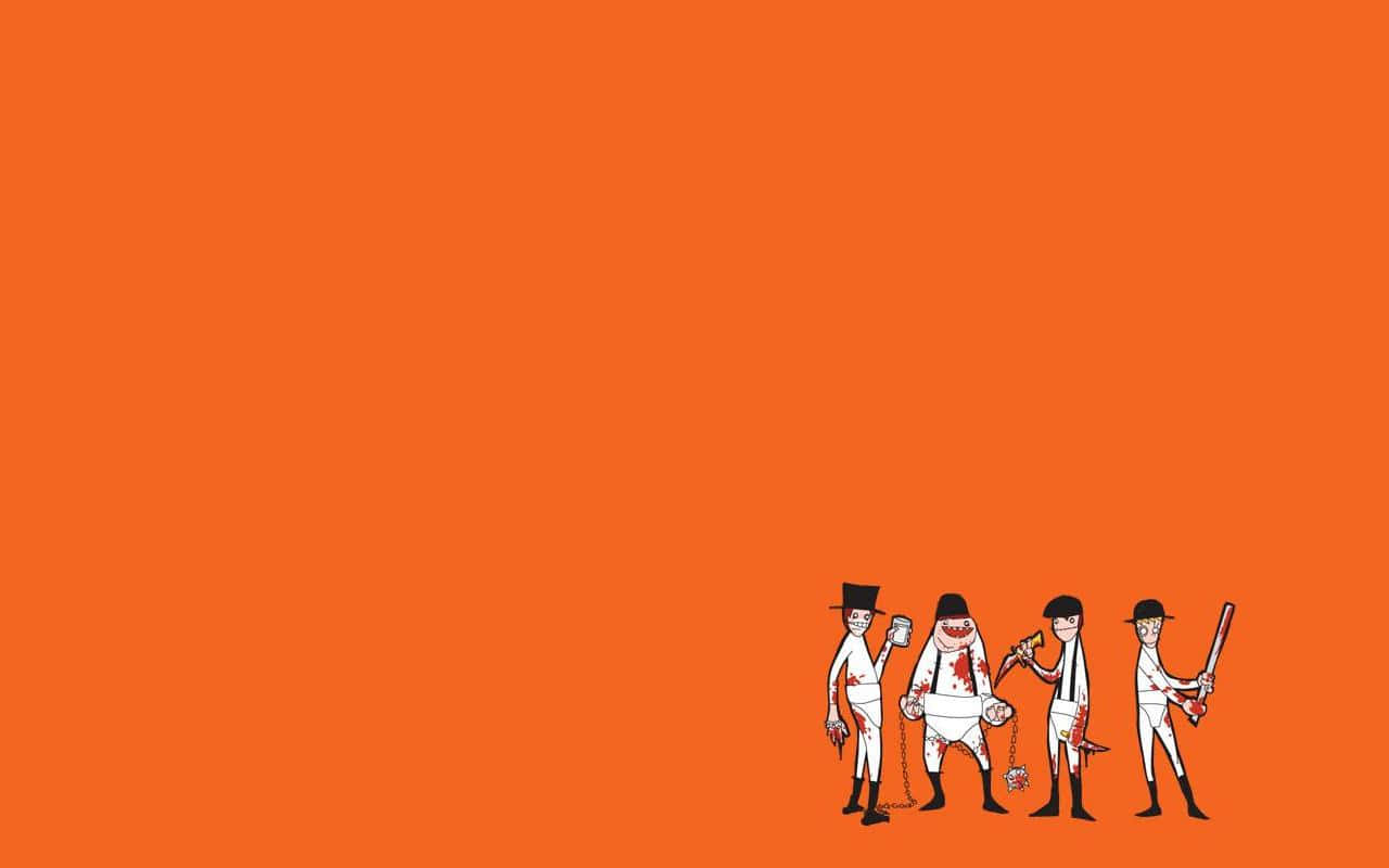 Orange Desktop Wallpaper