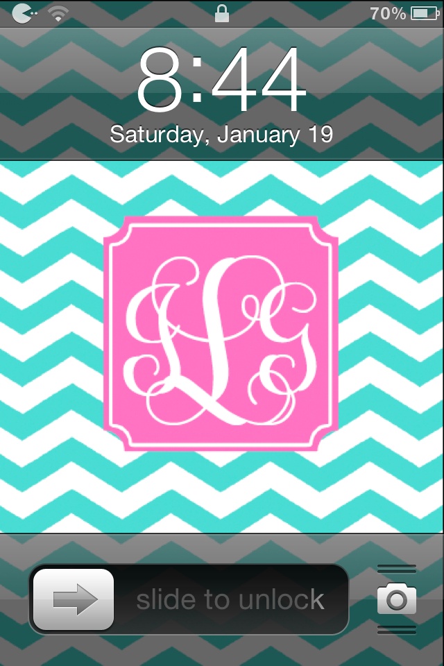 Monogram iPhone Wallpaper Diy S I Have To Try