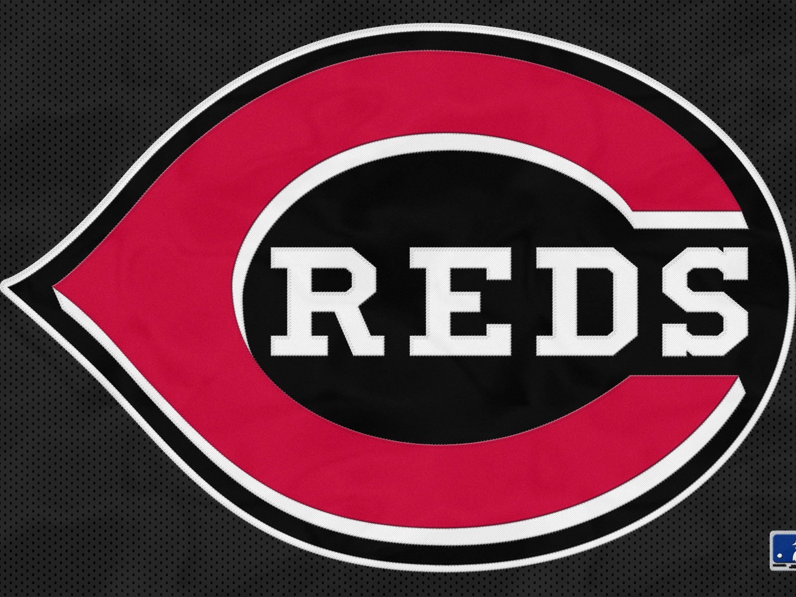 Mlb Cincinnati Reds Logo Black Background Desktop