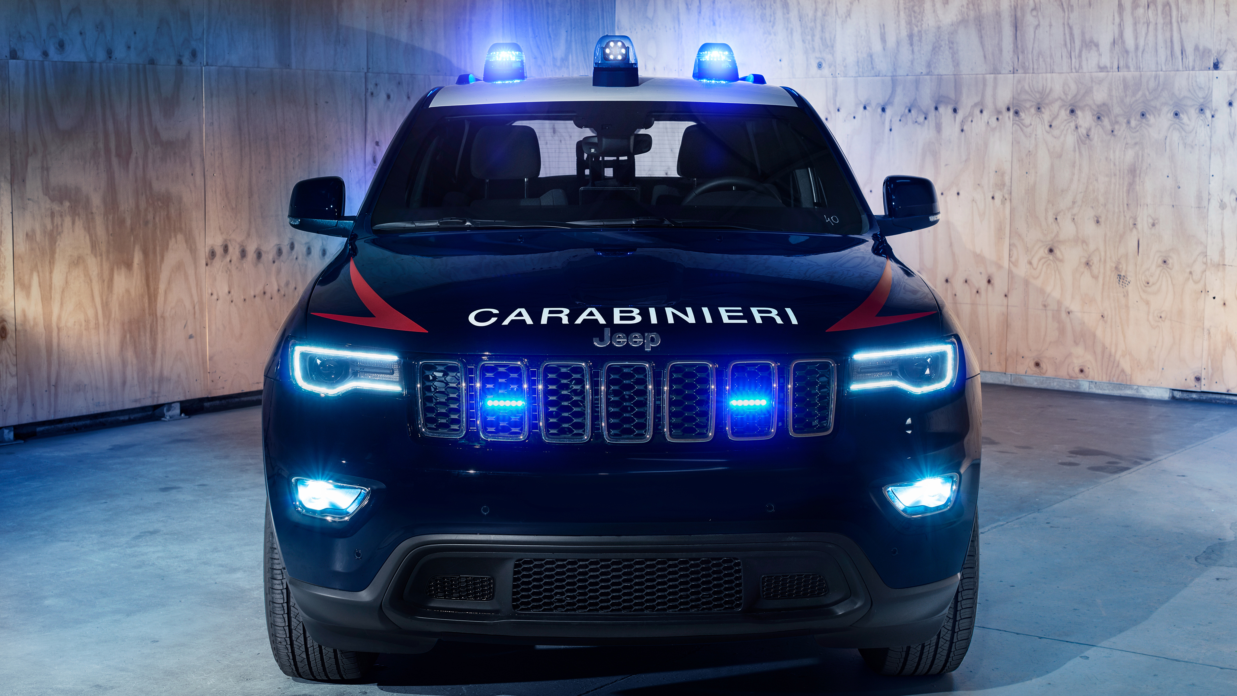 Jeep Grand Cherokee Carabinieri 2018 4K 2 Wallpaper HD Car