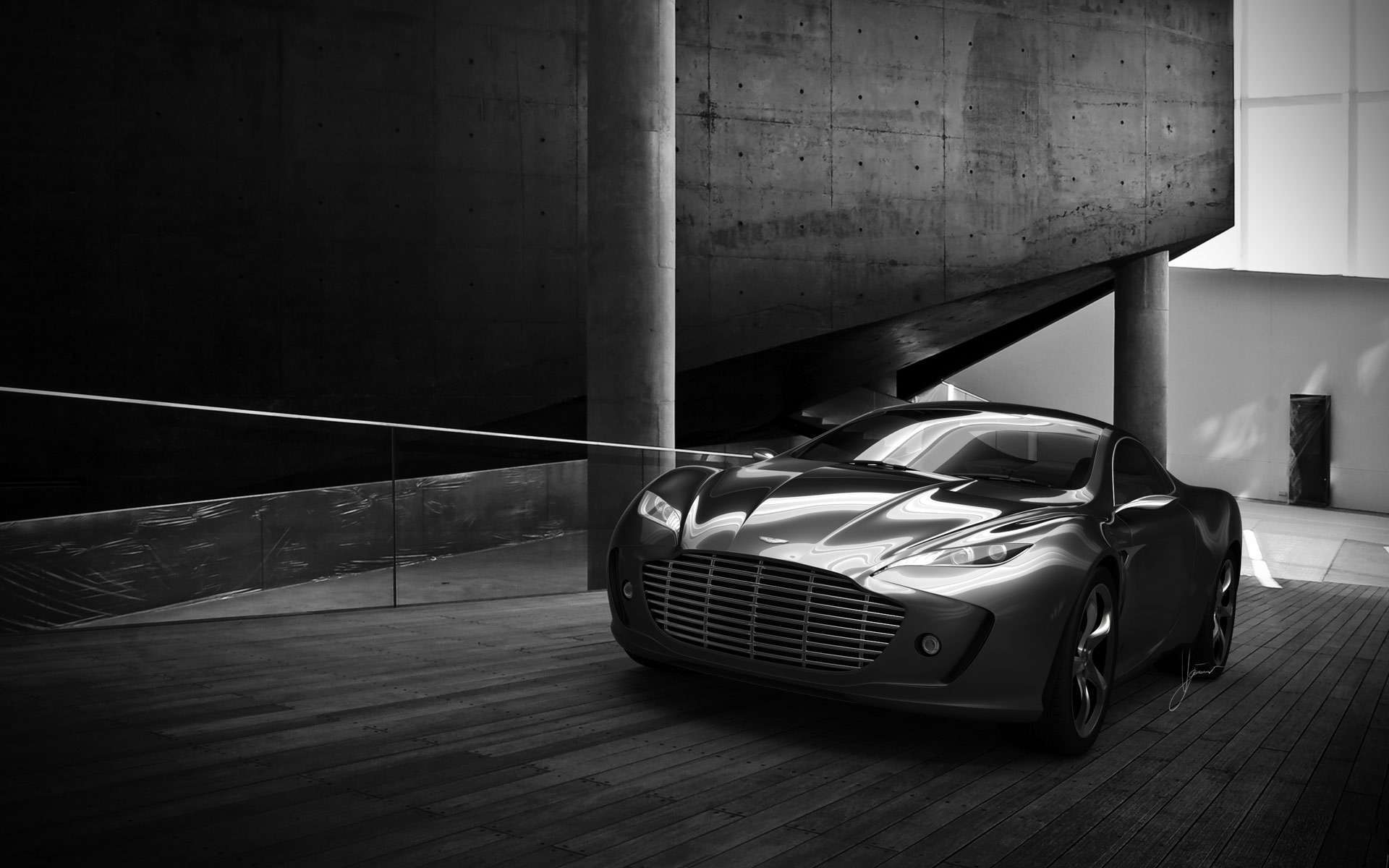 Aston Martin Gauntlet Wallpaper HD Car