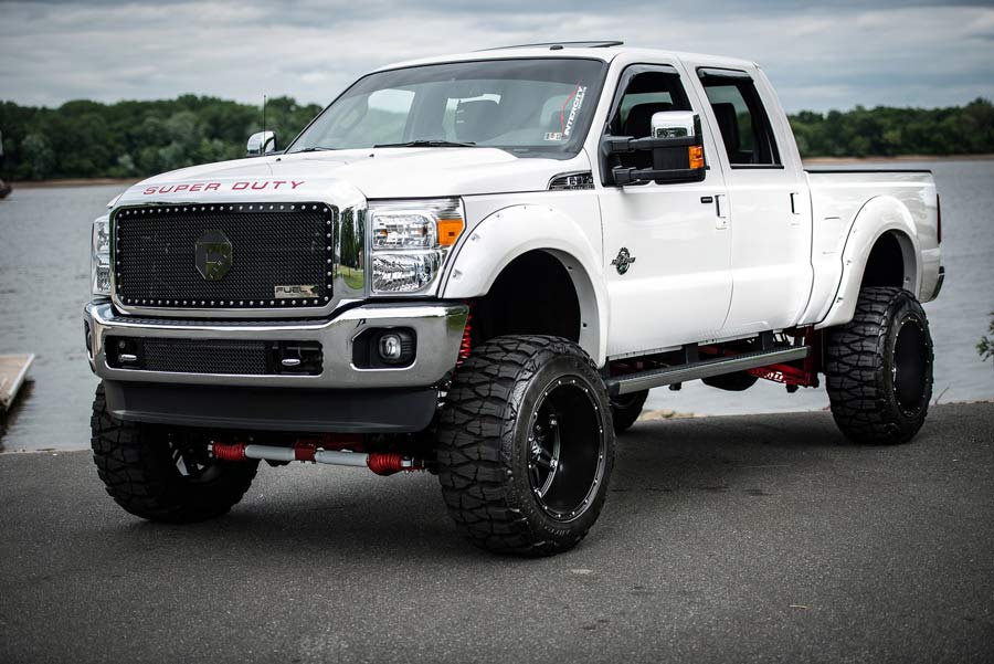Lifted Ford F350 Wallpaper Image