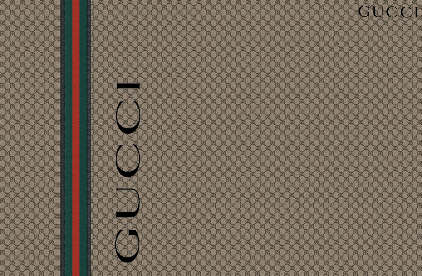 Analytisk søsyge alkohol 50+] Gucci Print Wallpaper on WallpaperSafari