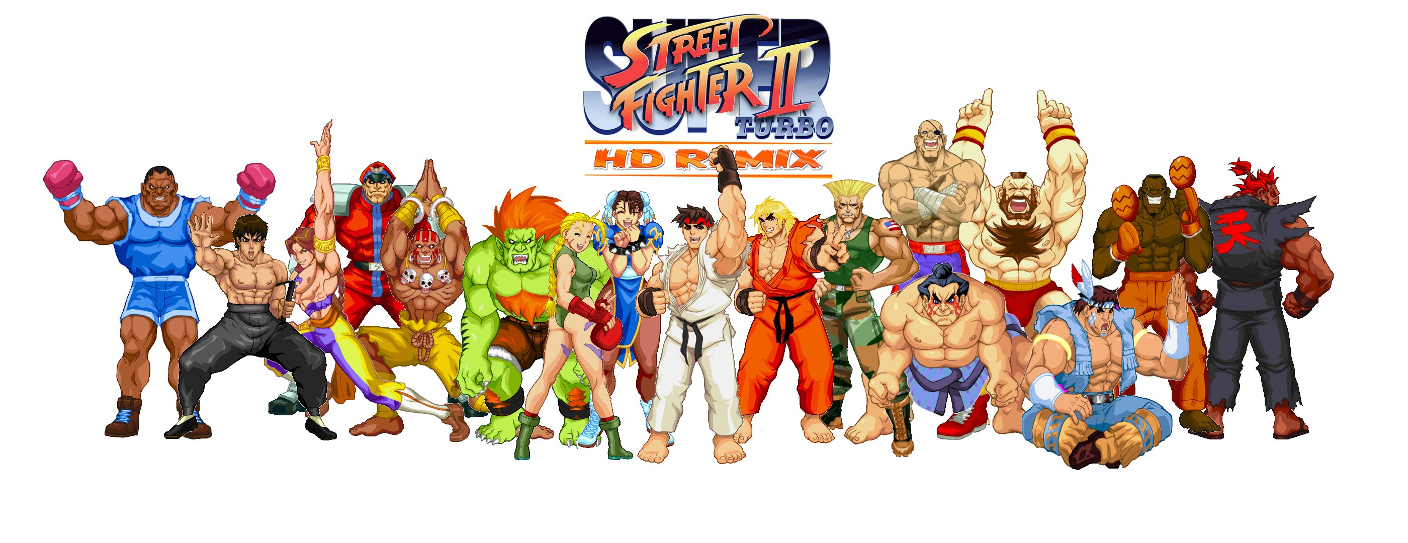 Super Street Fighter Turbo HD Remix By Juniorbunny