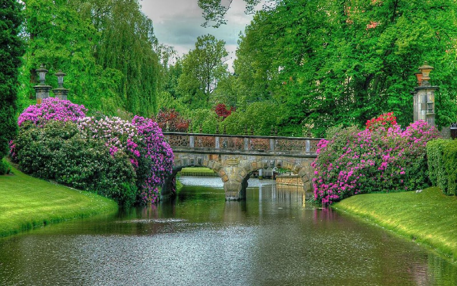The Most Beautiful Of World Garden Bridge Wallpaper HD