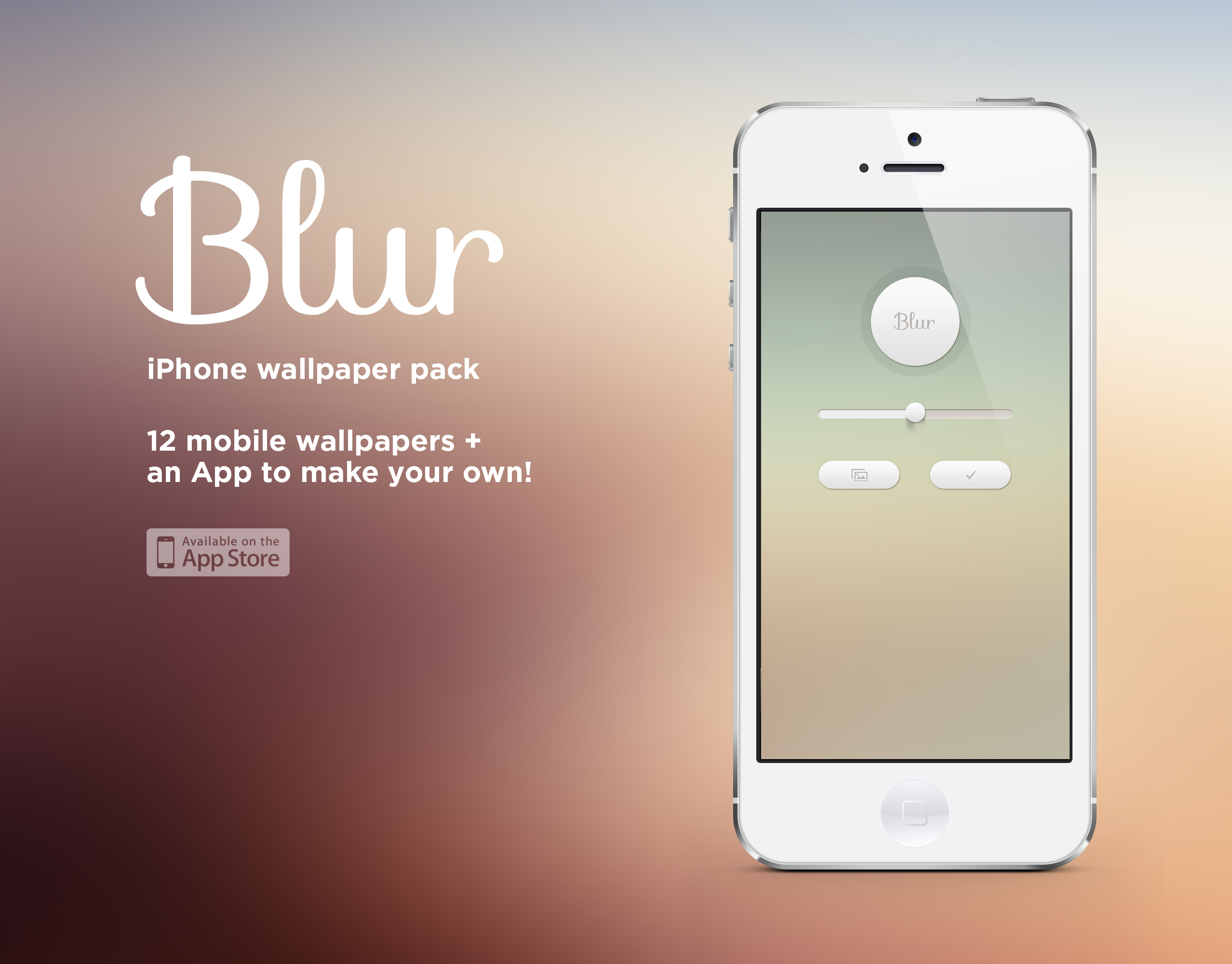 Blur iPhone Wallpaper Pack App By Dchen05 Customization