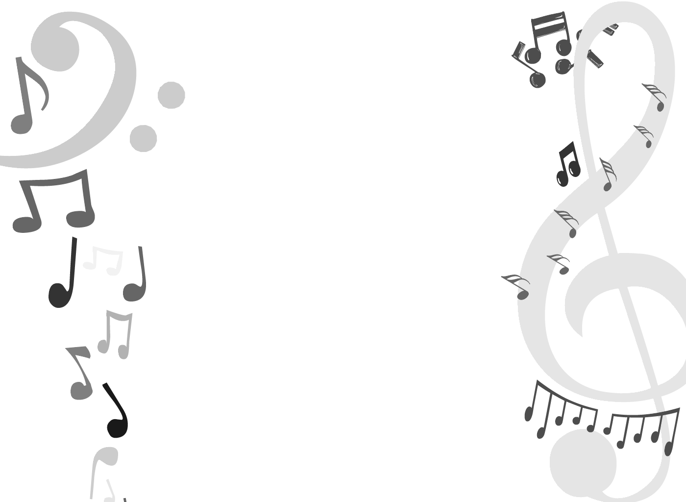 Music Notes White Background Wallpaper Musicality Academy Of