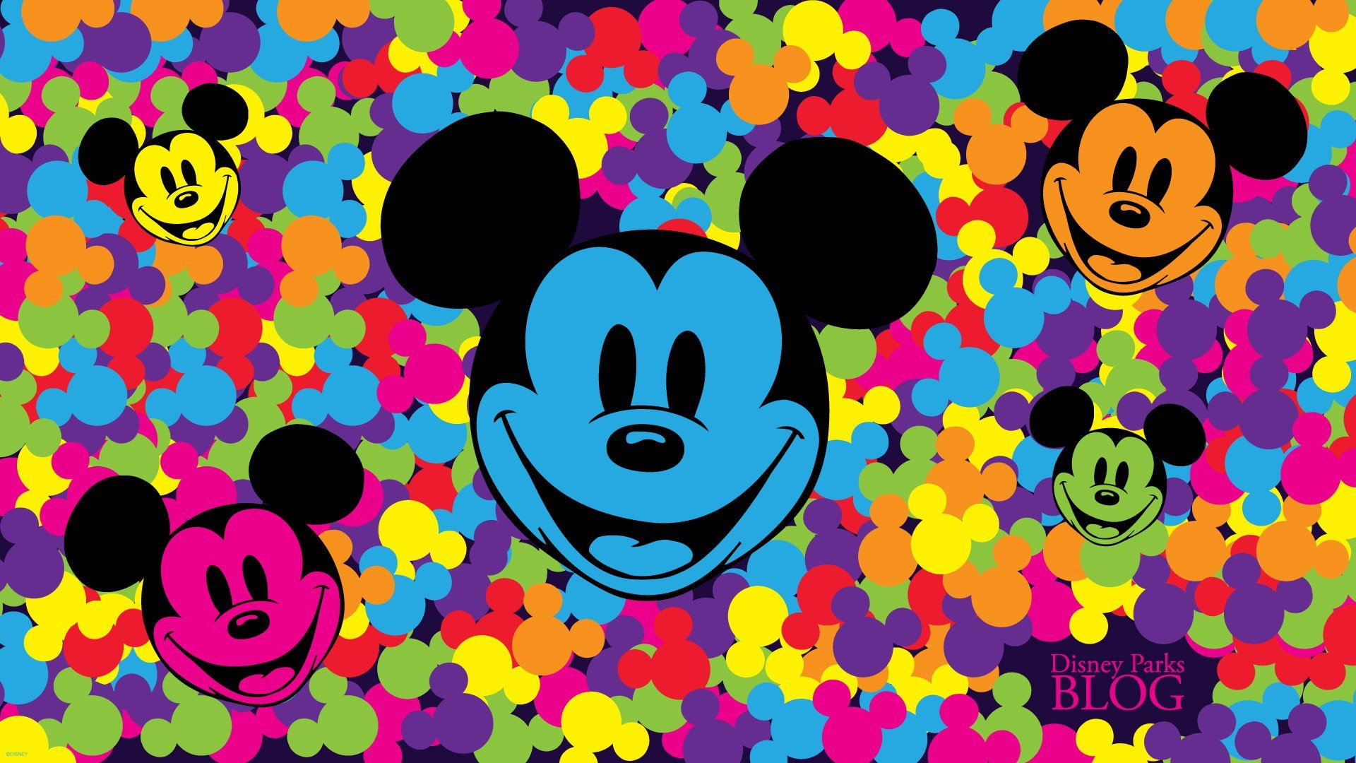 Mickey Mouse Background Design Wallpaper