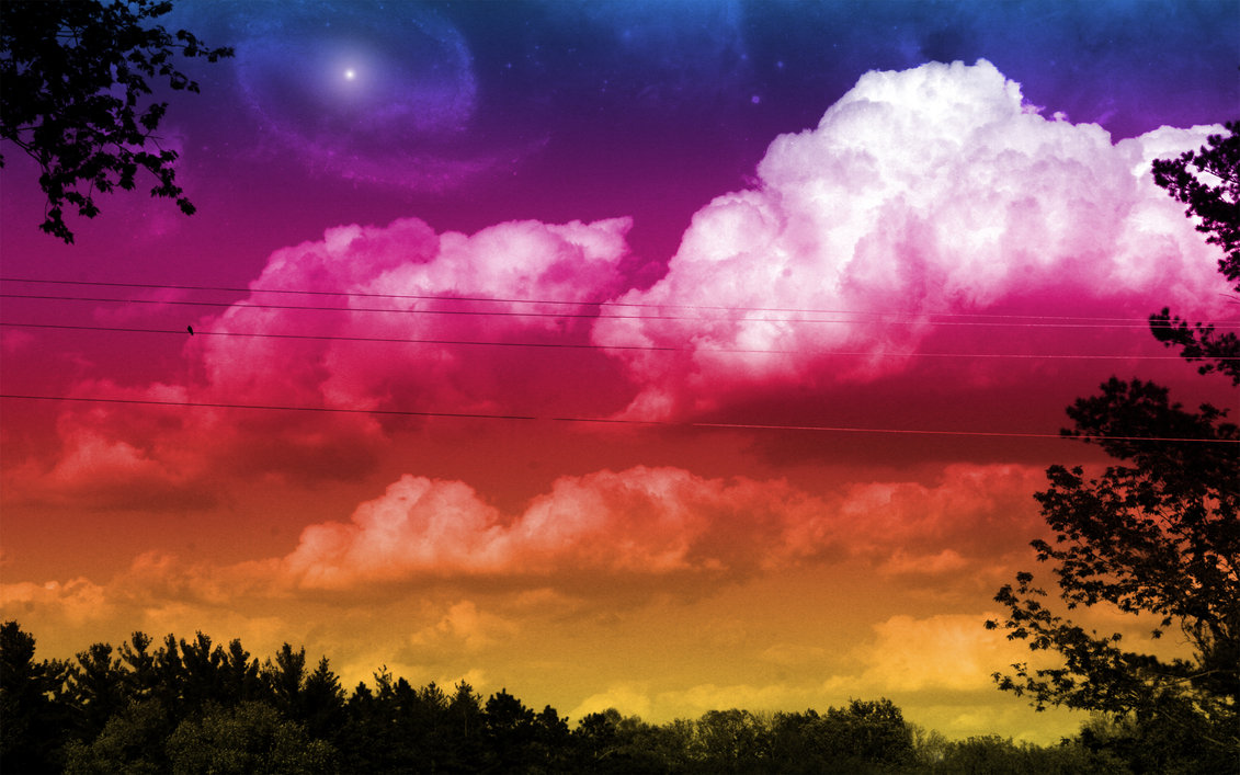 Majestic Sky Desktop Wallpaper by OminousStorm