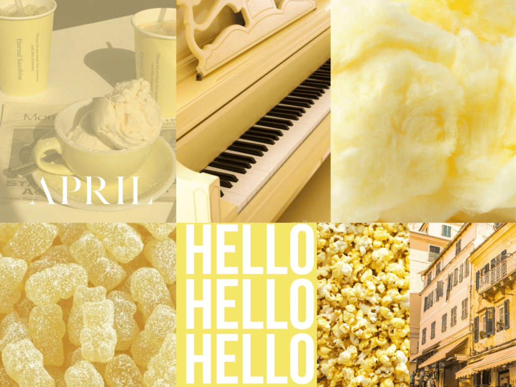 Pastel Yellow Aesthetic Wallpaper