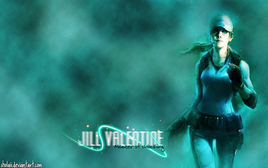 Jill Valentine Re5 Wall By Shulaii