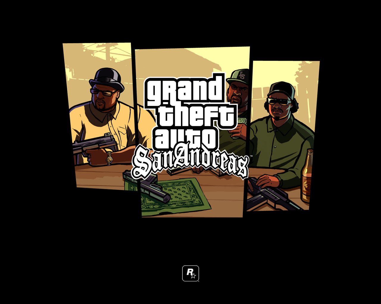 Grand Theft Auto San Andreas Official Desktops
