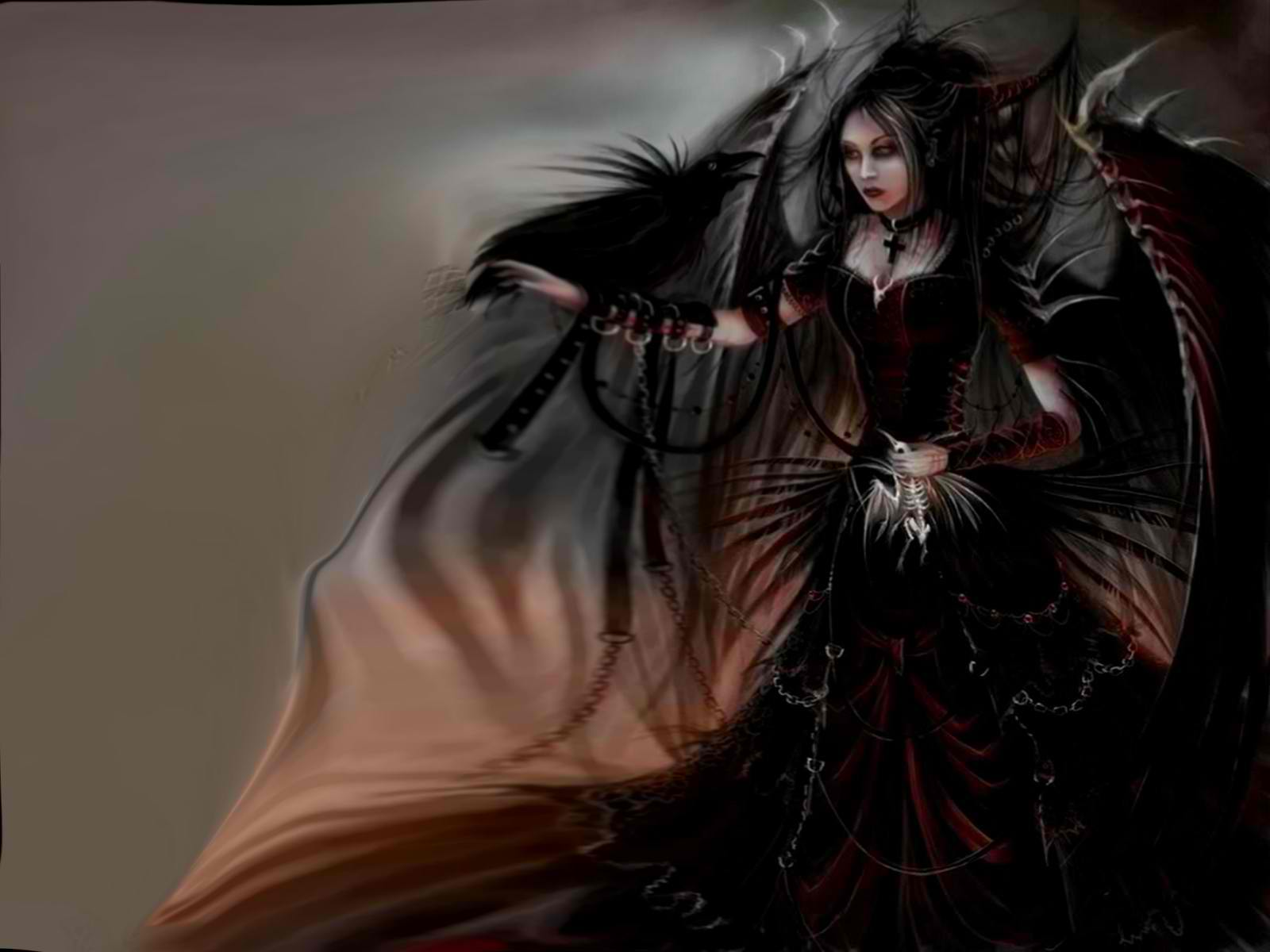 Gothic Fairy After Dark Photo
