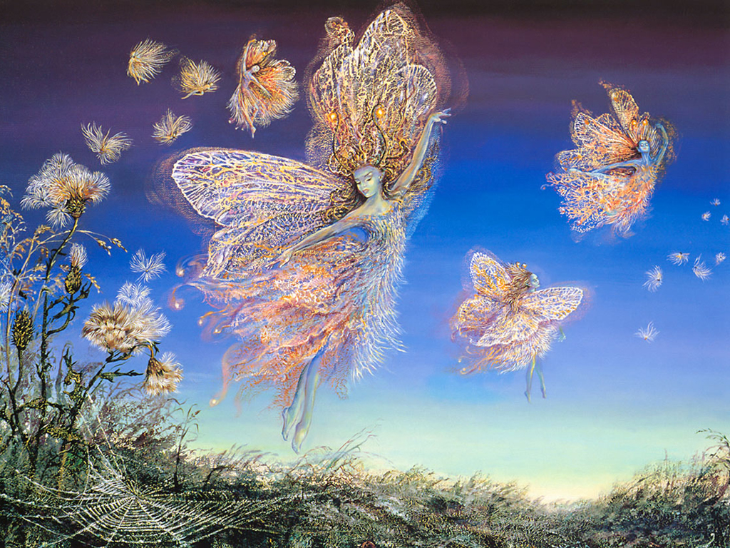Mystical Fantasy Paintings Of Josephine Wall No