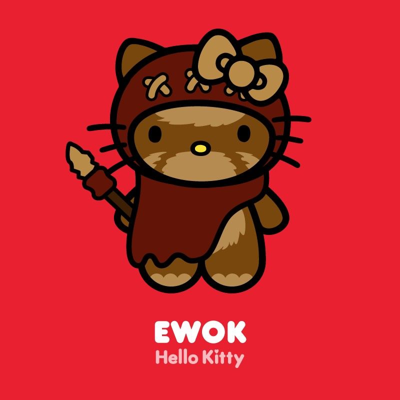 Hello Kitty Star Wars Pictures Art