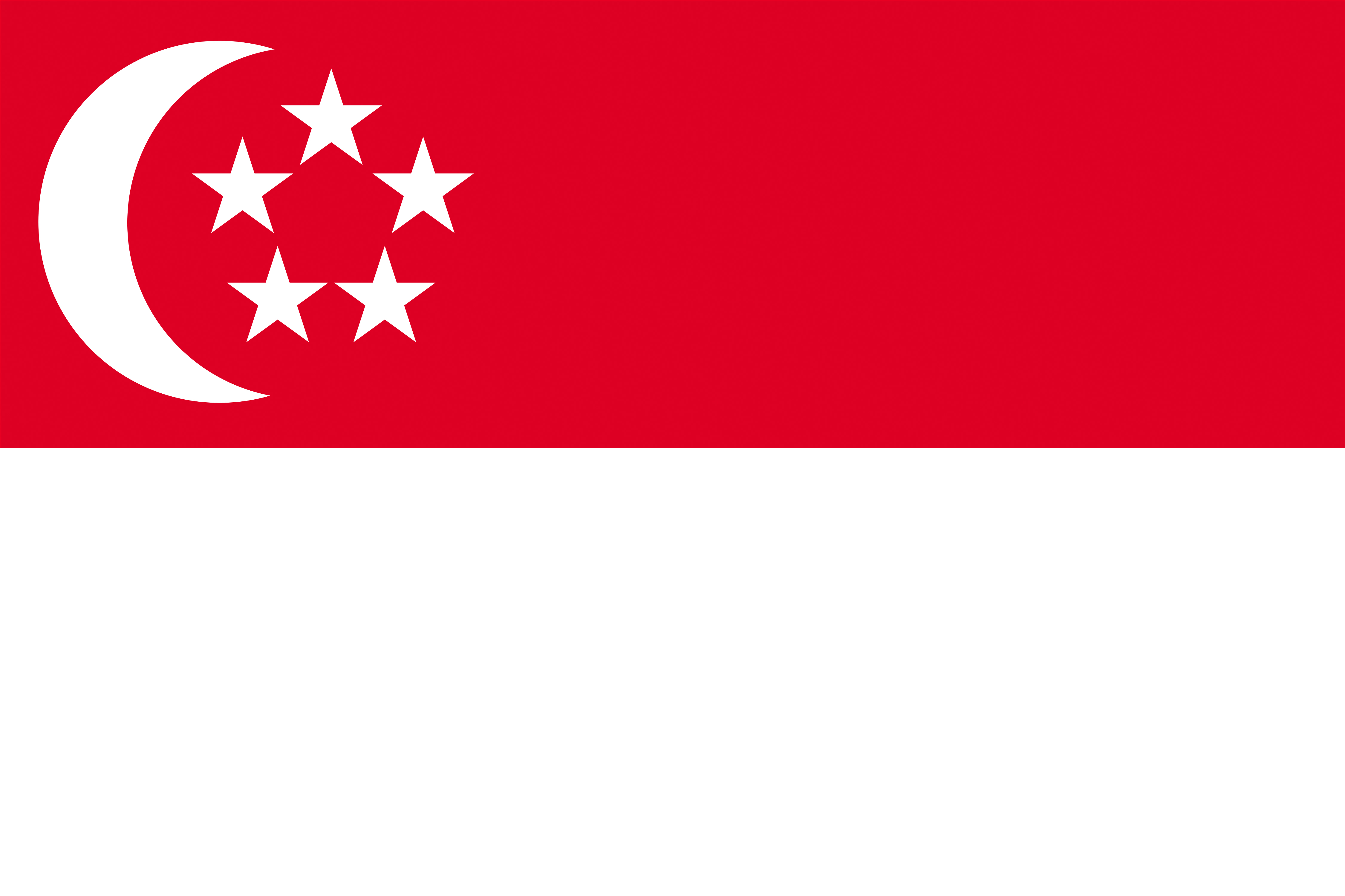 Wallpaper Singapore Flag