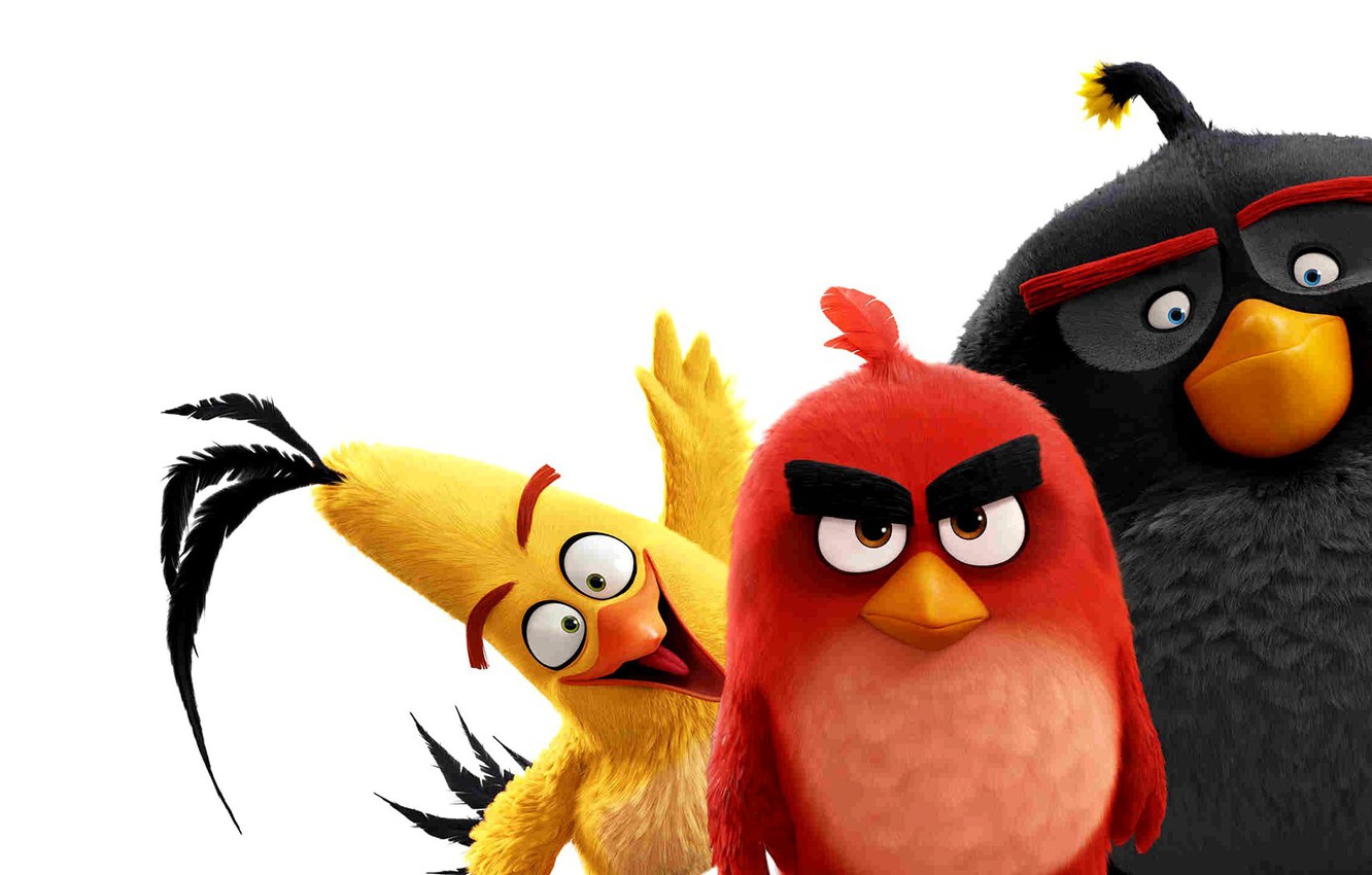 Wallpaper Red Game Birds Film Pose Friends Animated Angry