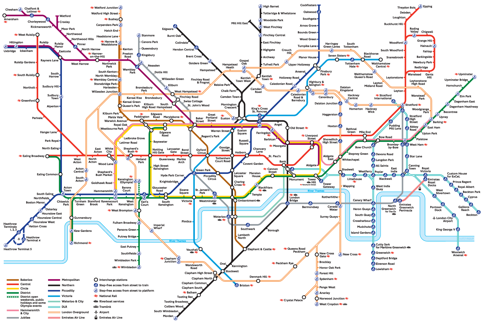 London Underground Map Cell Phone Wallpaper