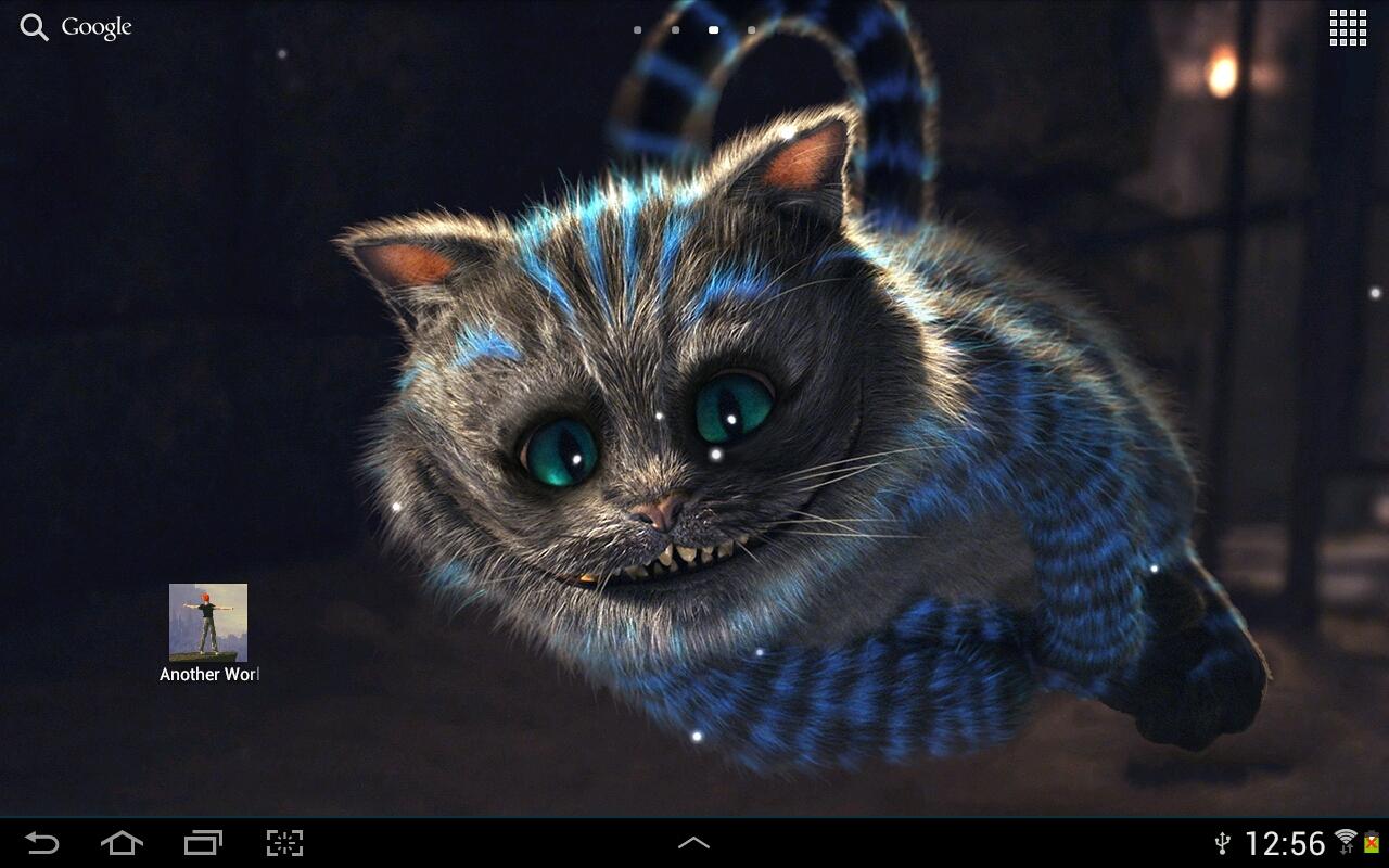 Cheshire Cat Live Wallpaper Screenshot