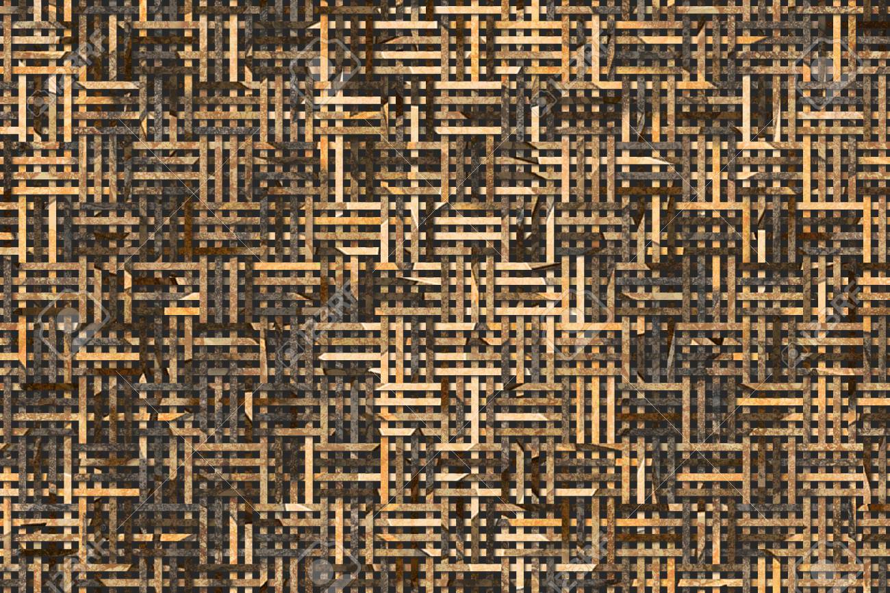 Illustrations Of Woven Mat For Web Wallpaper Graphic