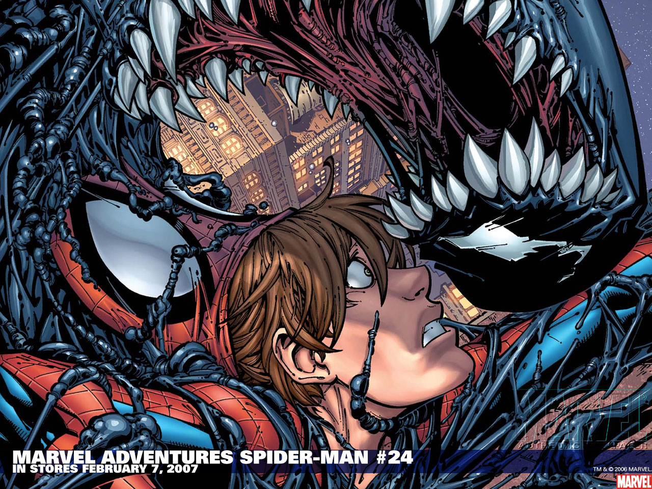 Venom Or Spiderman Wallpaper HD