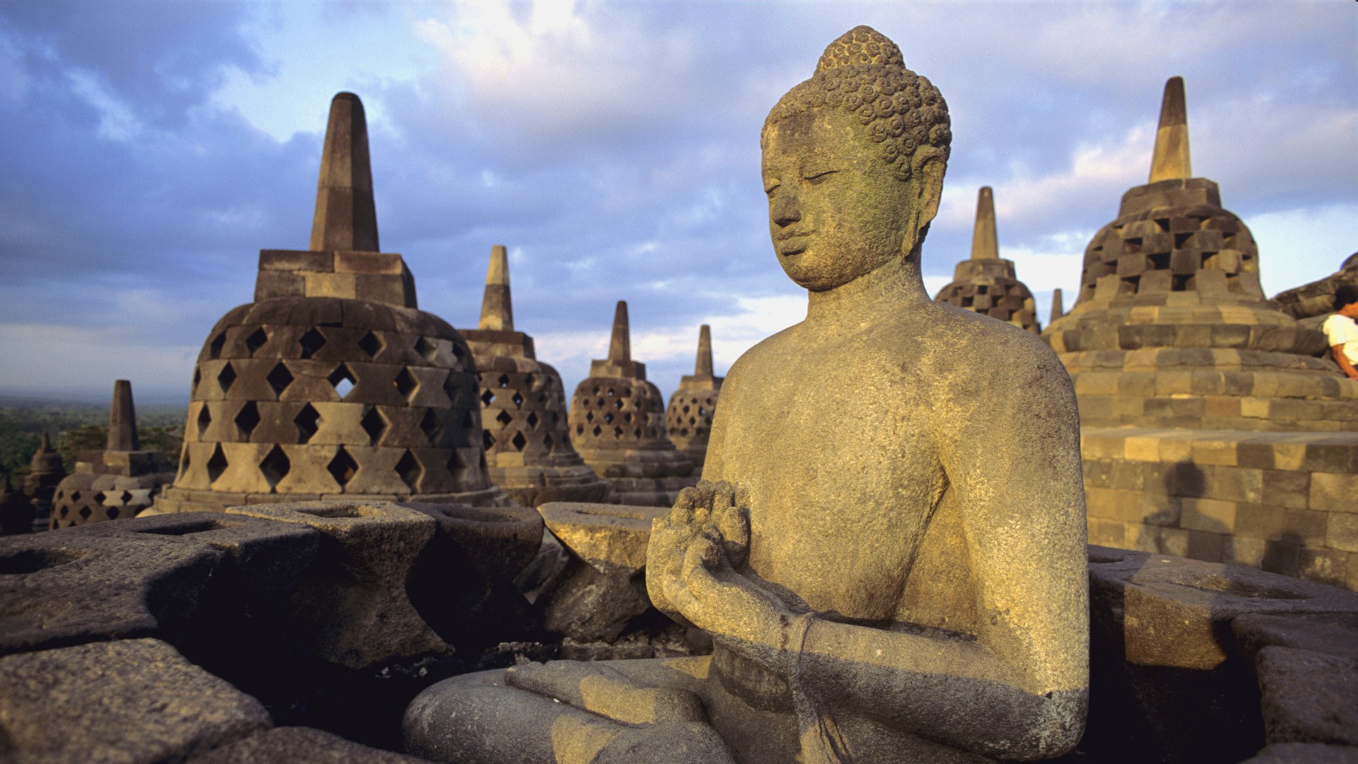 Religious Borobudur HD Wallpaper