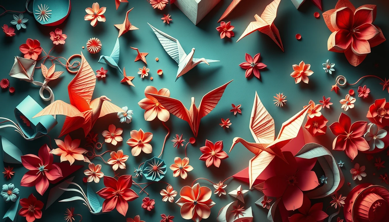 Origami 3d Wallpaper