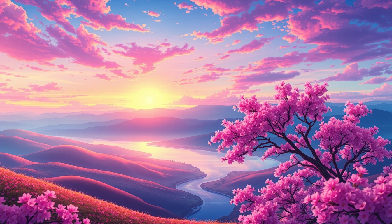 Anime Landscape Wallpaper