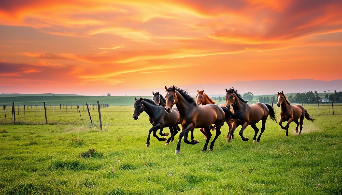 Horses Wallpaper Background