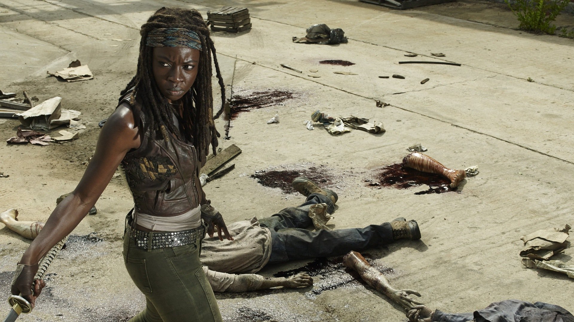 Michonne The Walking Dead Background Id