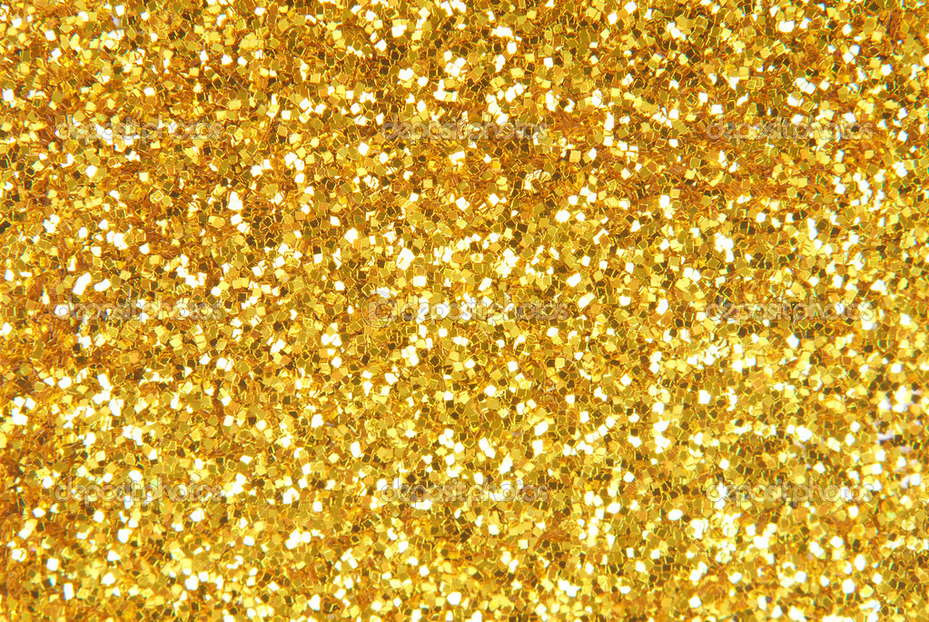 Gold Glitter and Sparkle Background