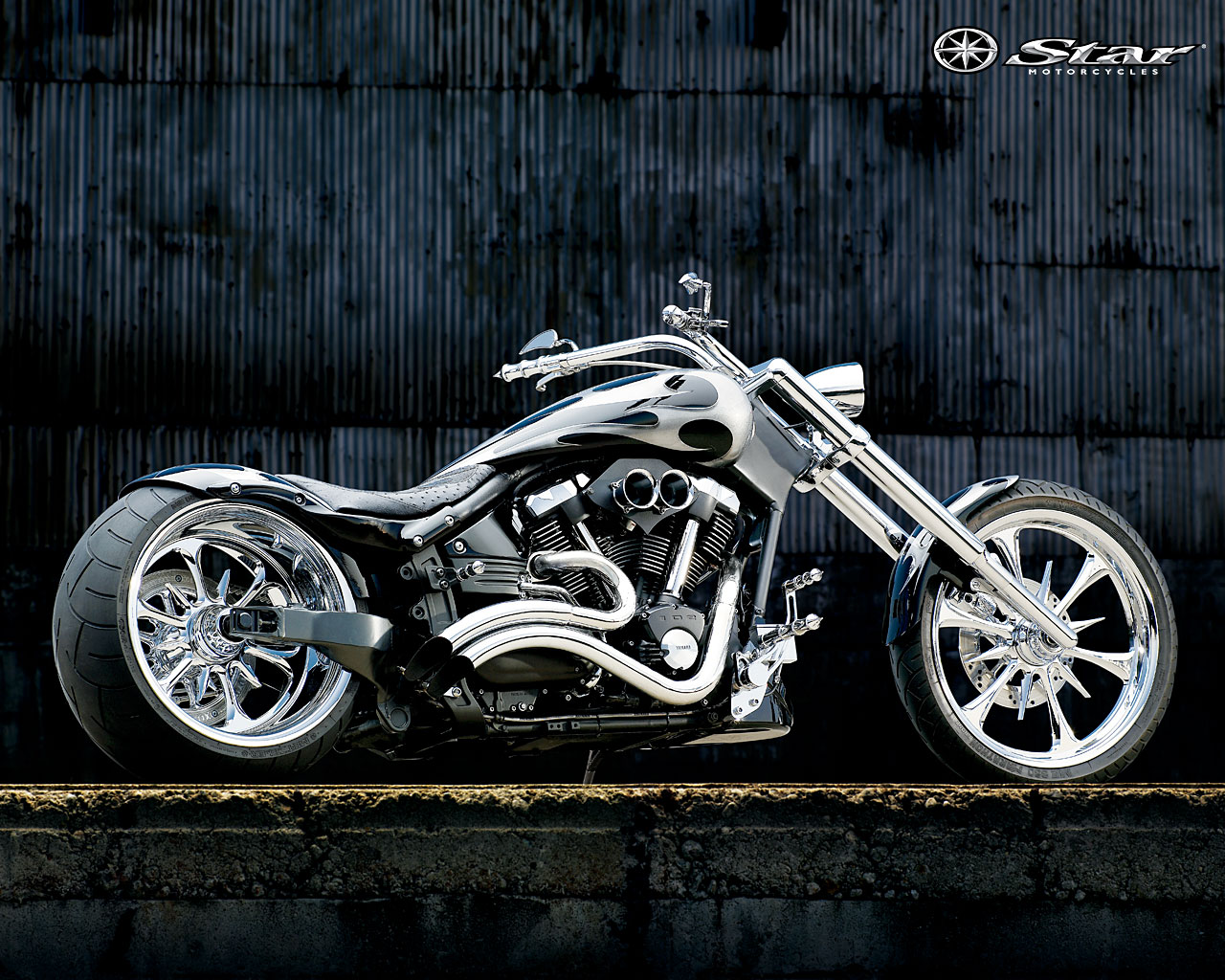 Cool Desktop Wallpaper Chopper Bikes