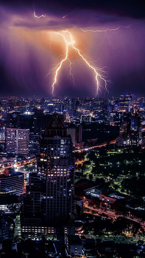 Lightning iPhone Wallpaper