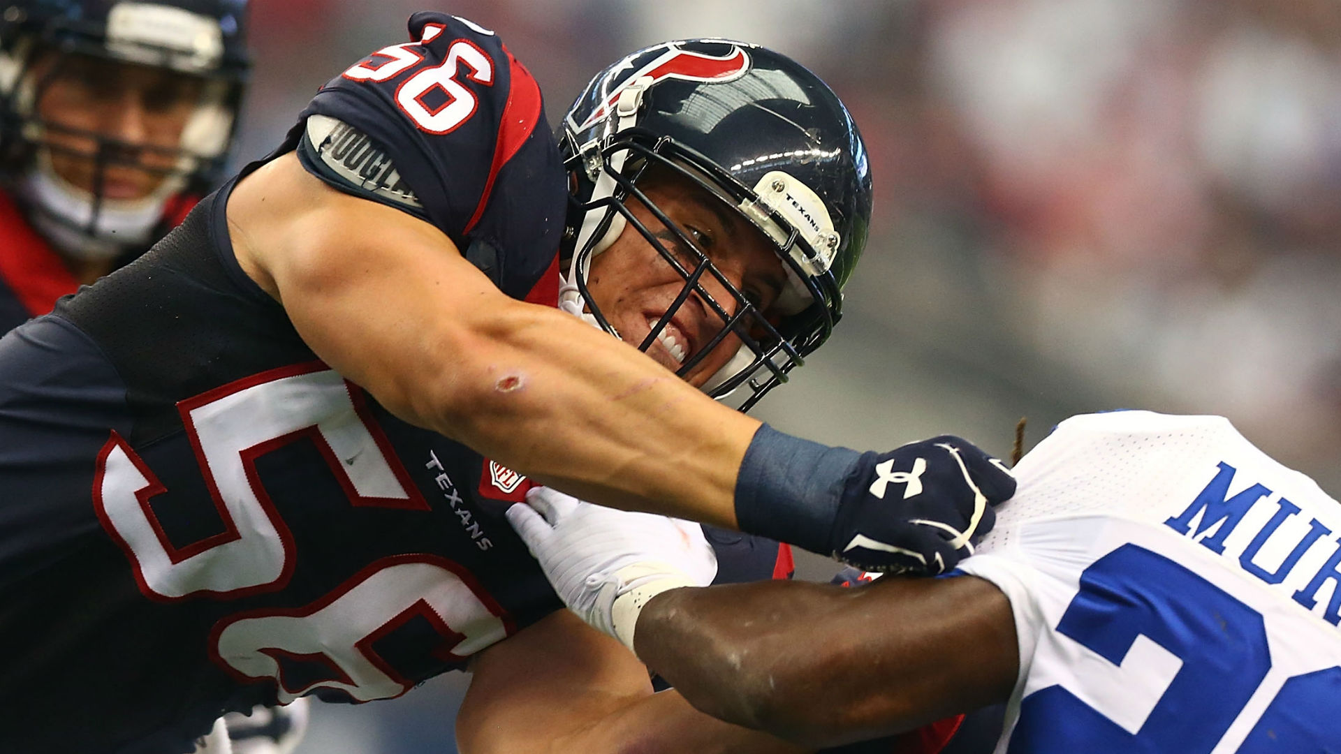 Texans Brian Cushing Played Part Of With Broken Wrist