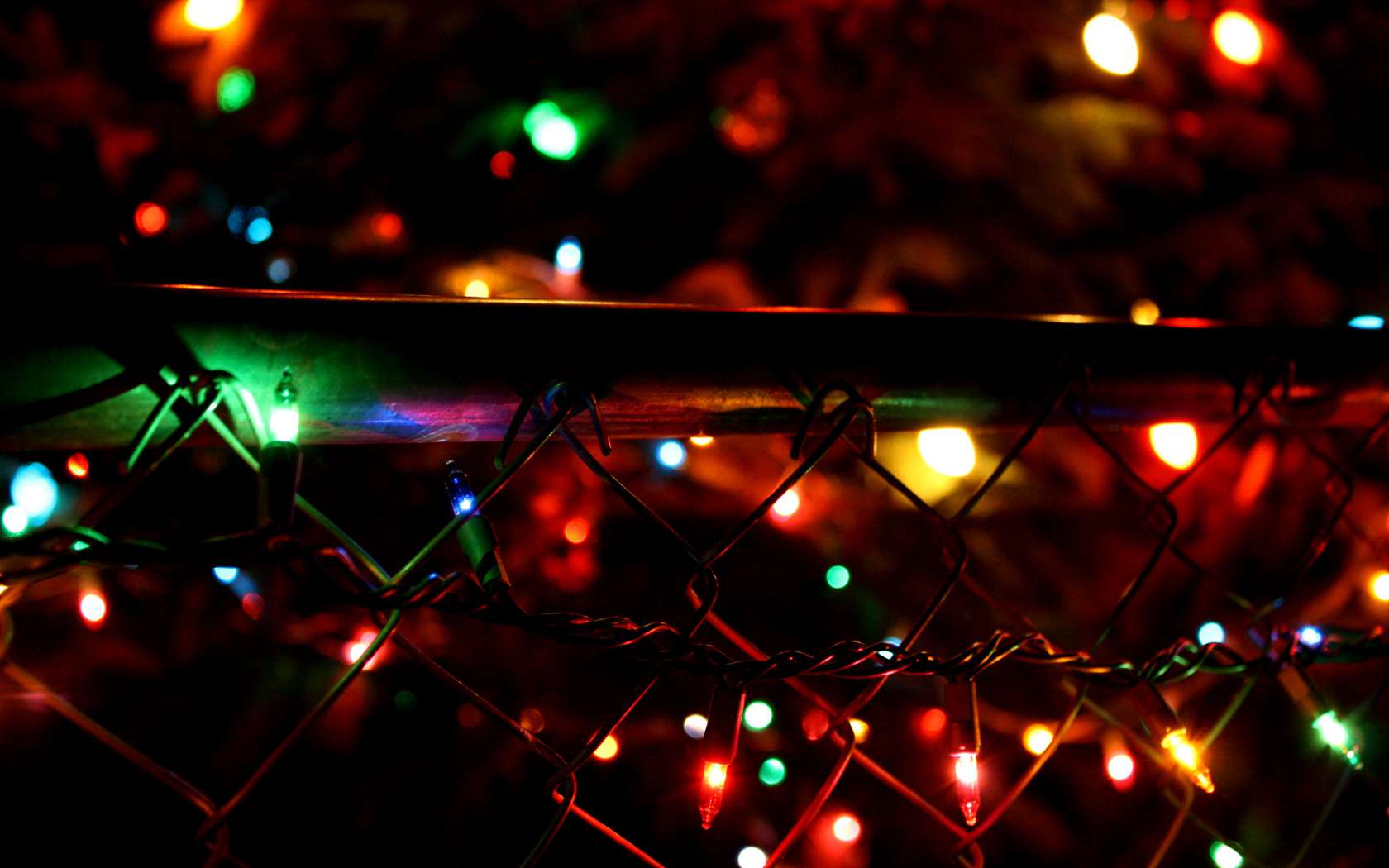 Christmas Lights Background Crazy Image