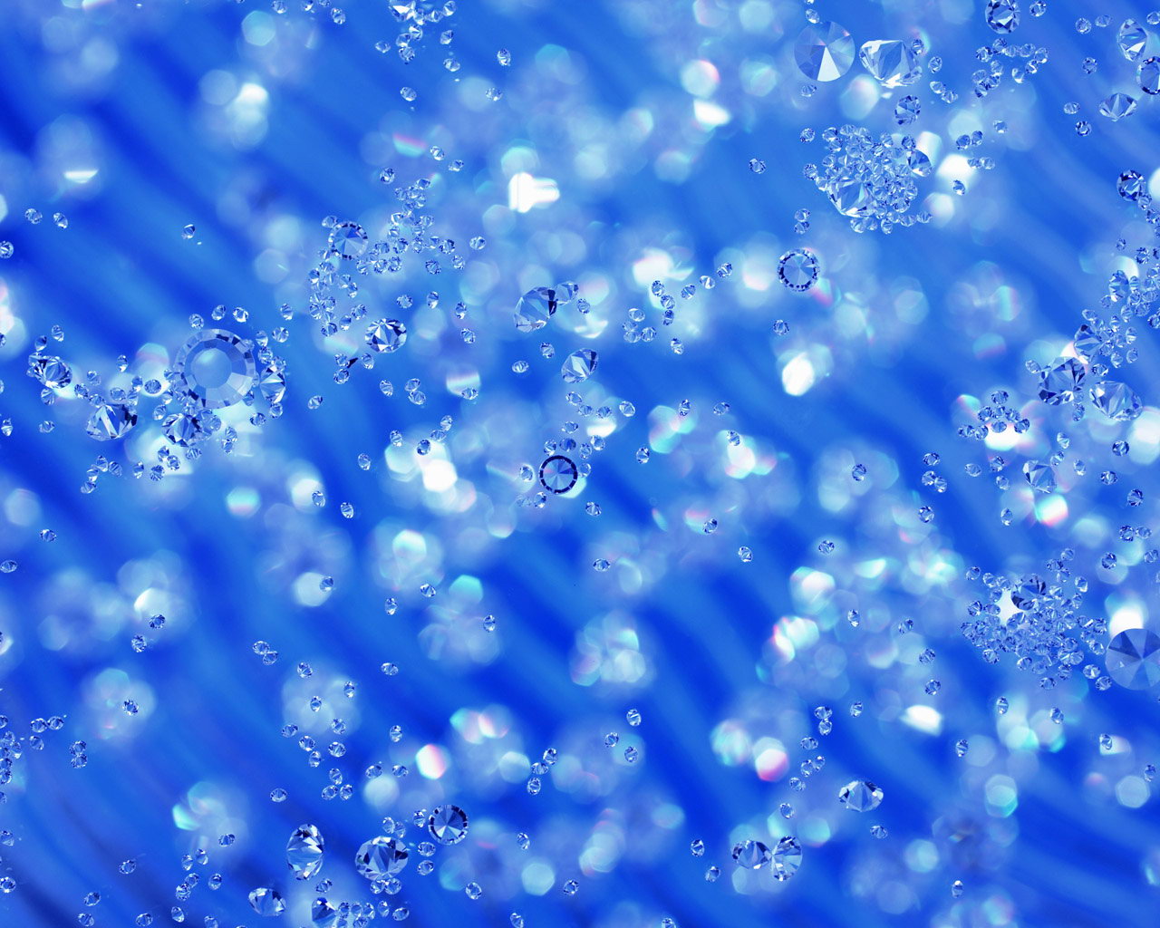 Aquamarine Blue Crystal Wallpaper HD