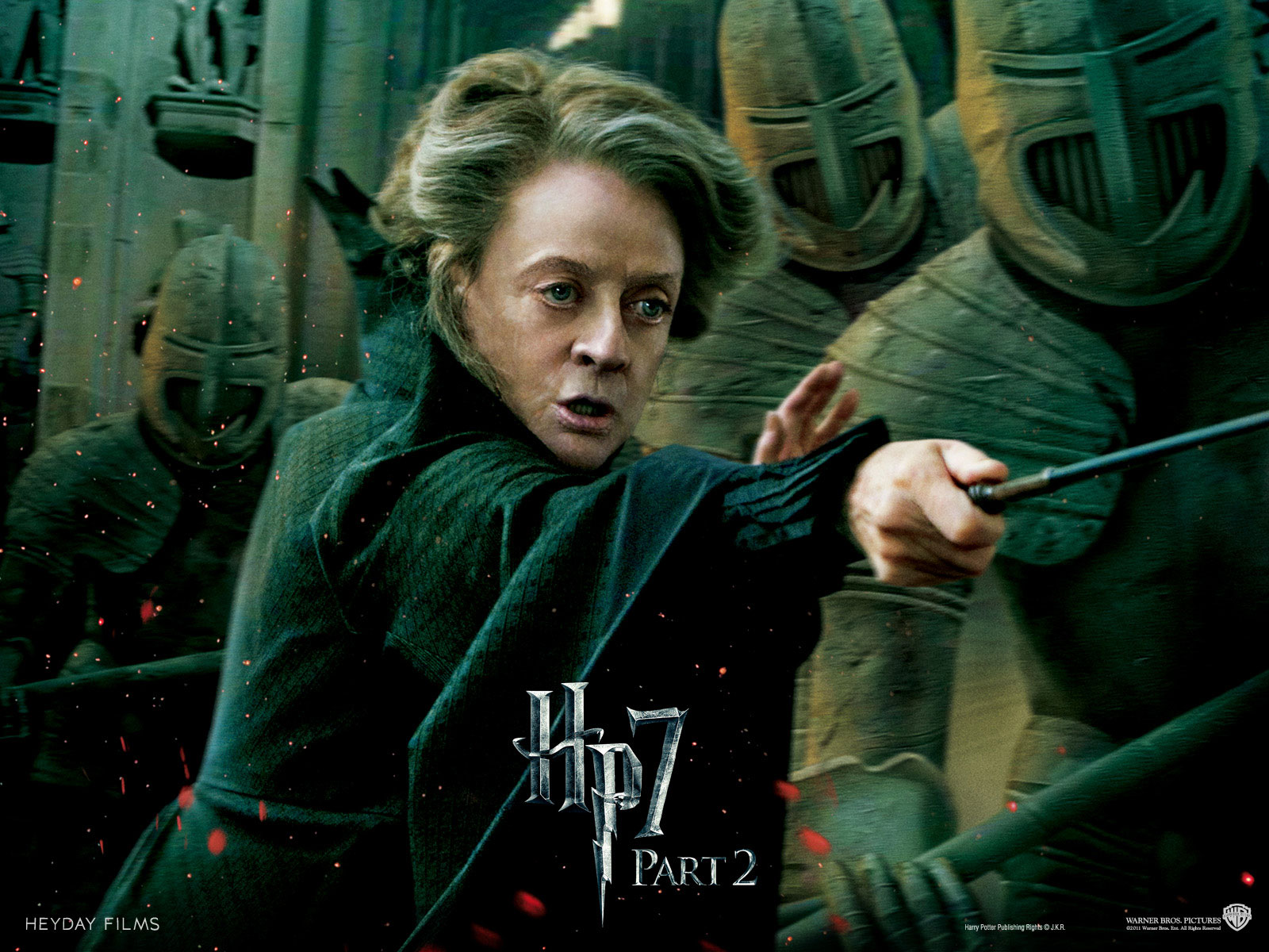 Harry Potter And The Deathly Hallows Part Movie Wallpaper