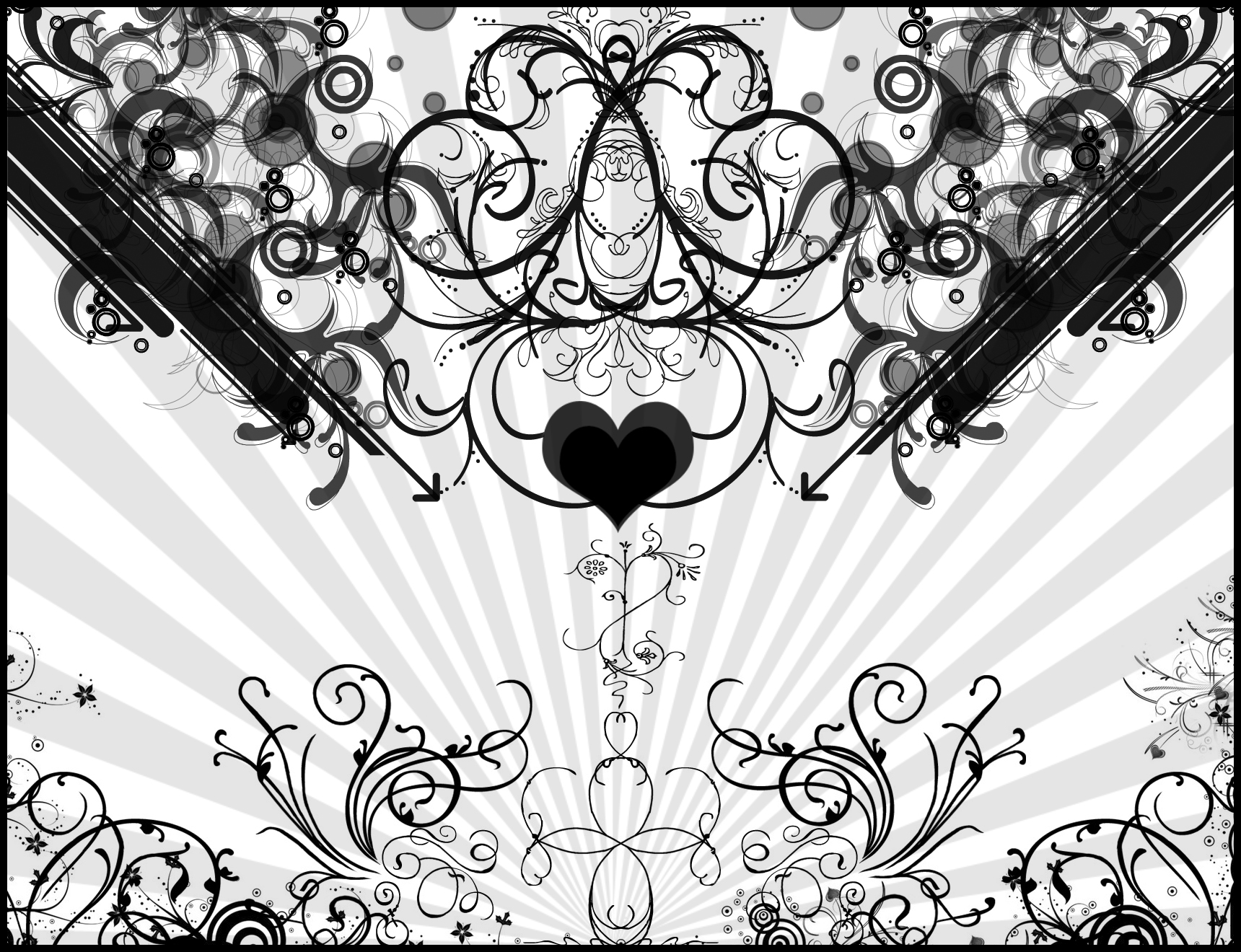 Black Heart Wallpaper By Kalven
