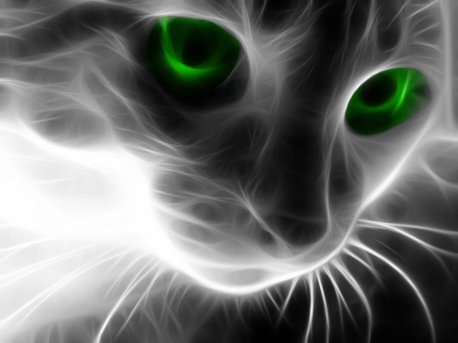Cyberpunk Art Poster Download Cat Futuristic Neon Cat for cat lover –  Creative Locker