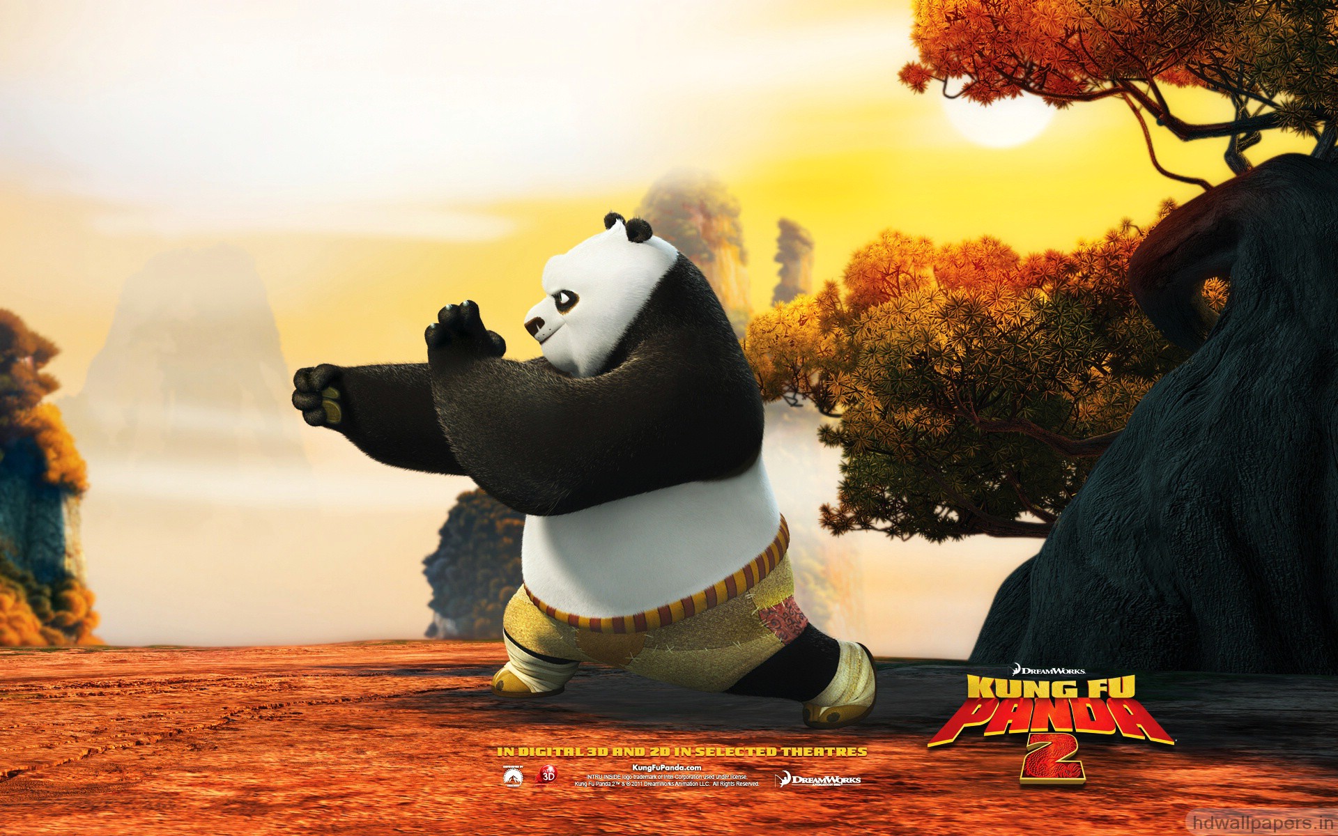 Po In Kung Fu Panda Wallpaper HD