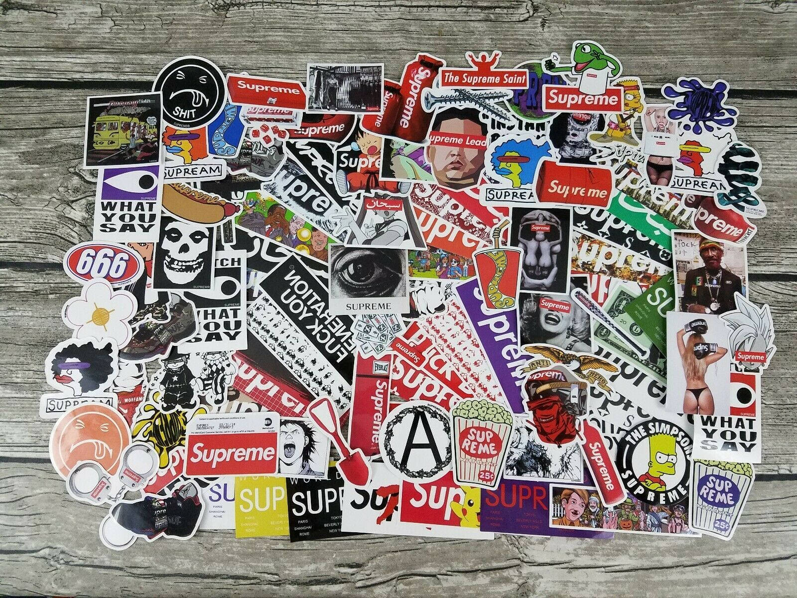 Aesthetic Stickers Wallpaper