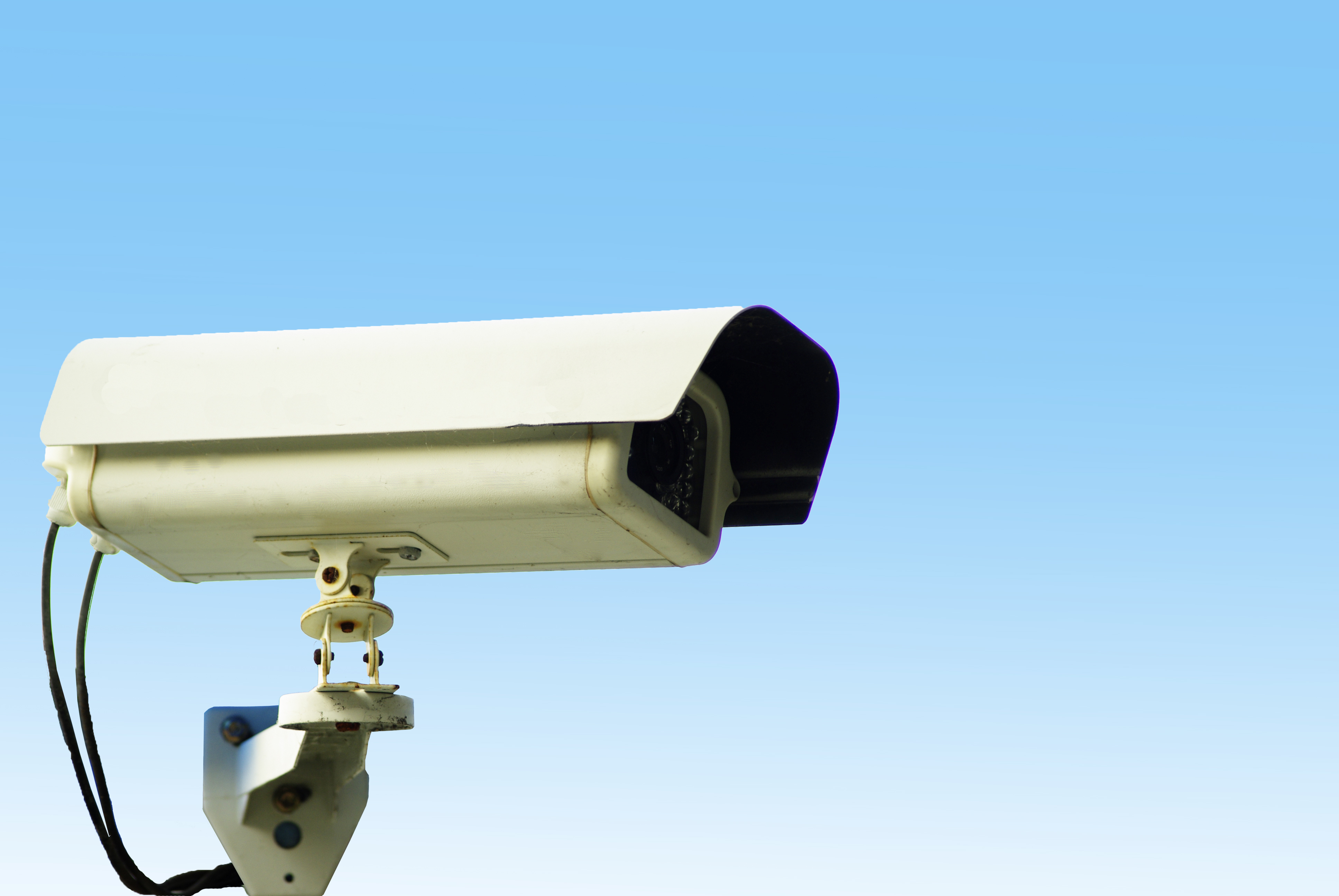 Security Camera Or Cctv Isolate On White Background