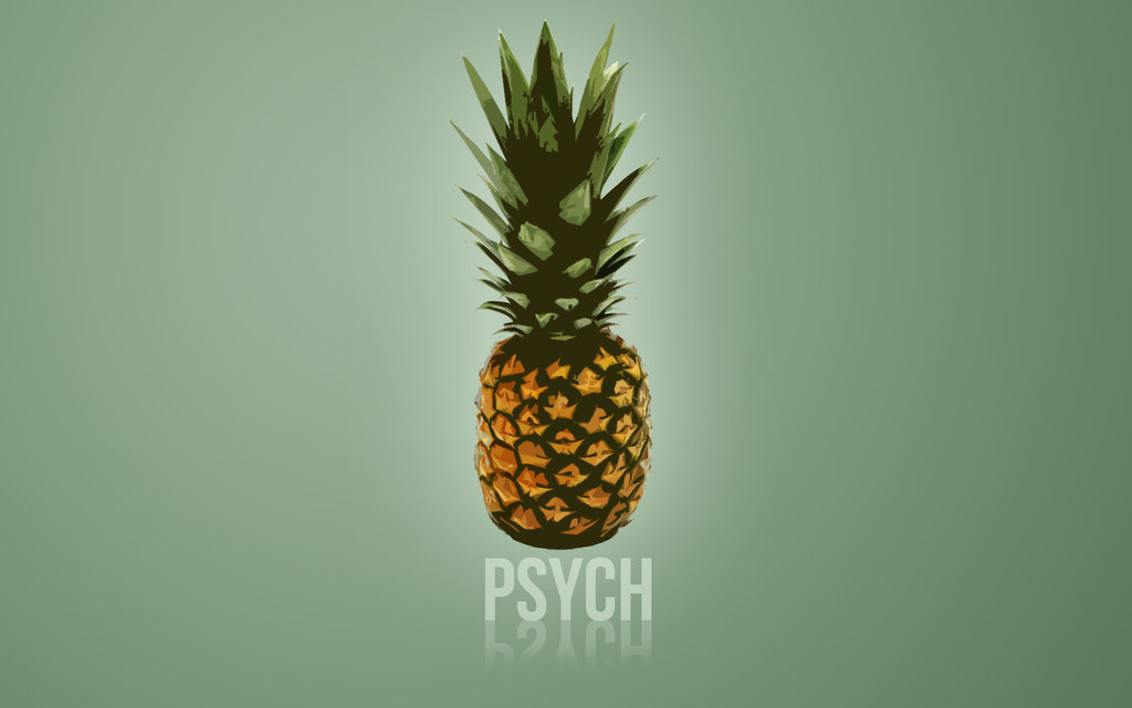 Pineapple Psych Wallpaper by EpicActress on