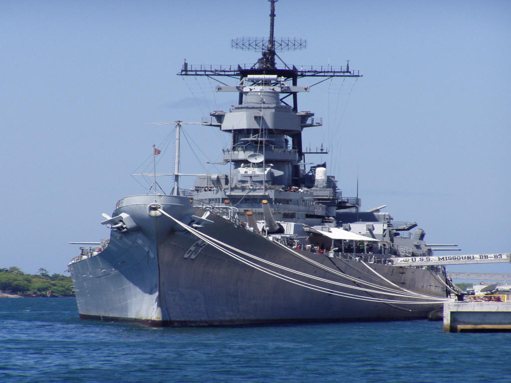 Battleship Class Iowa Uss Missouri