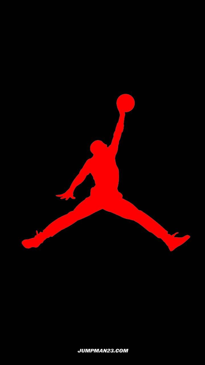 Download Red jumpman logo wallpaper by 72992   e4   Free on ZEDGE
